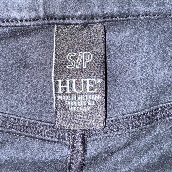 HUE Black Dress Pants with Soft Fabric and Straight Leg Design - Picture 3 of 3
